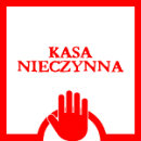 Logo kasa nieczynna