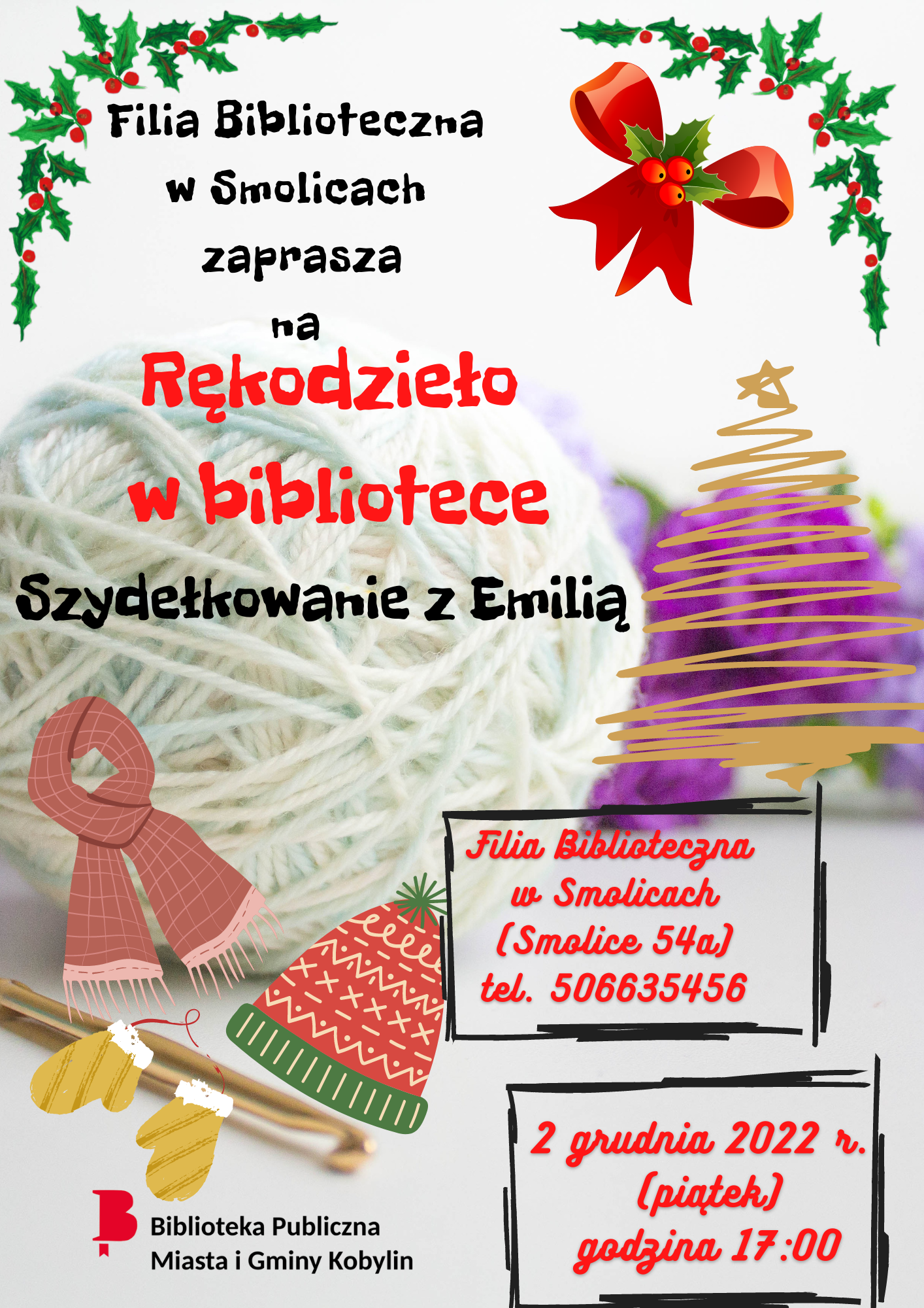 Plakat z informacją jak w treści