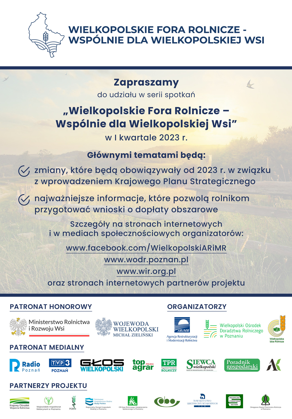 Plakat z informacją jak w treści