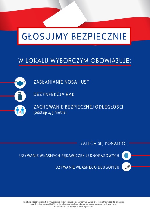 Głosujmy bezpiecznie