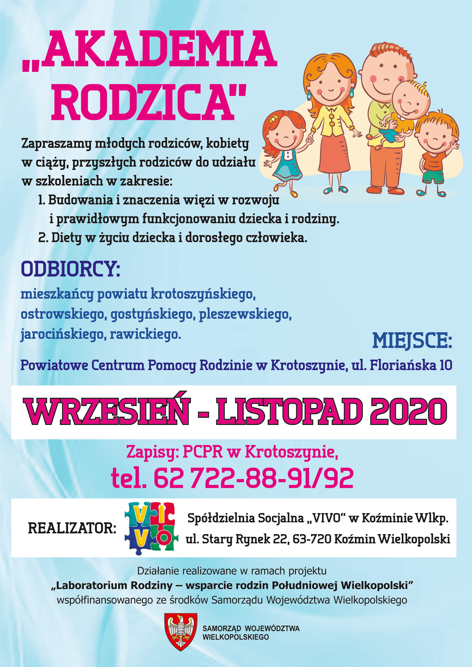 Akademia Rodzica - plakat