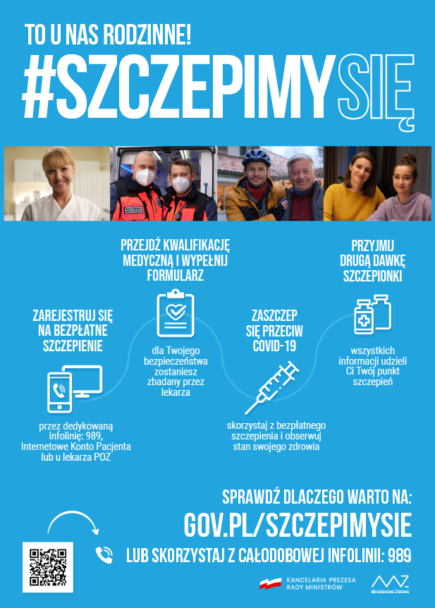 plakat #SzczepimySię