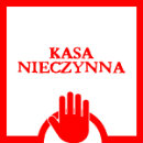 Logo kasa nieczynna