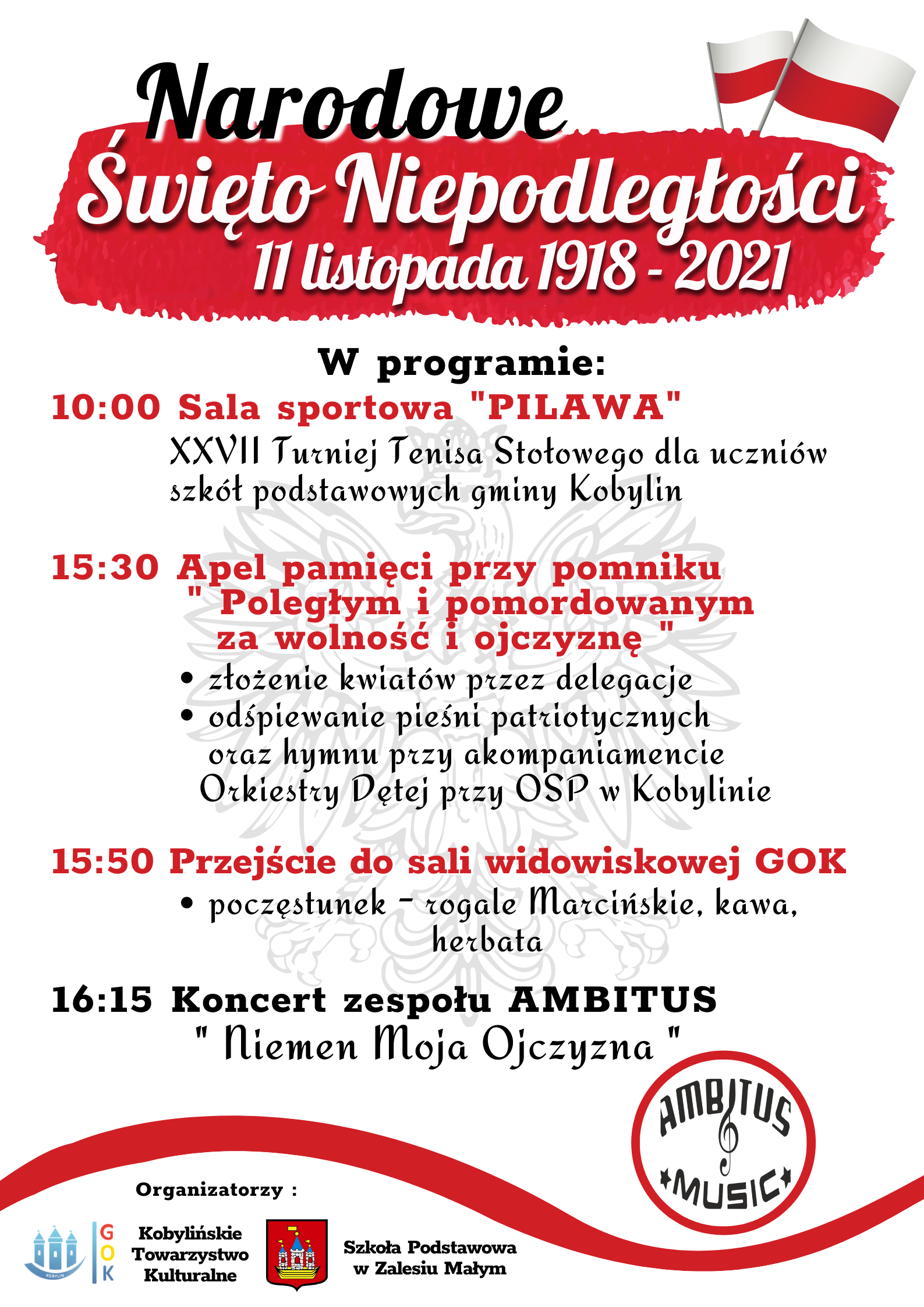 Plakaty obchody 11.11