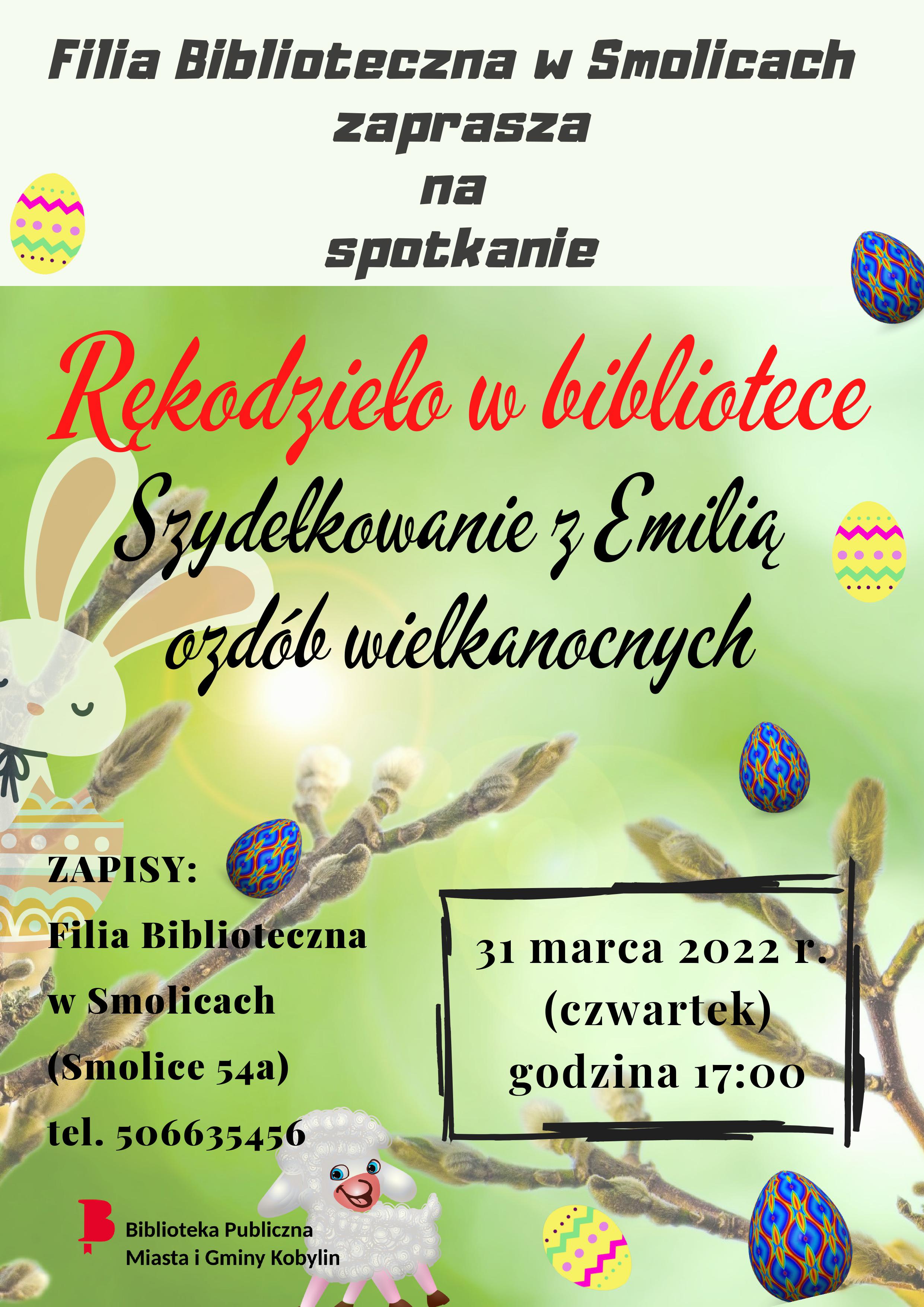 Plakat z informacją jak w treści