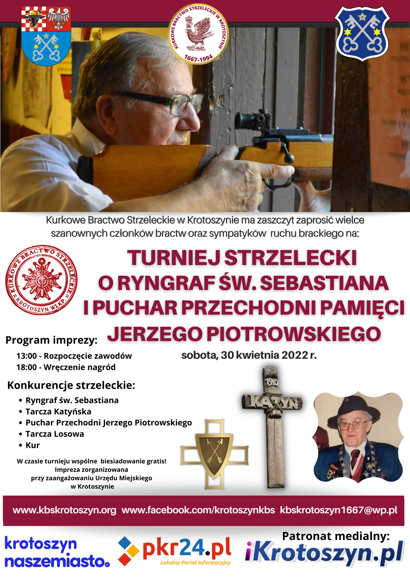 Plakat z informacją jak w treści
