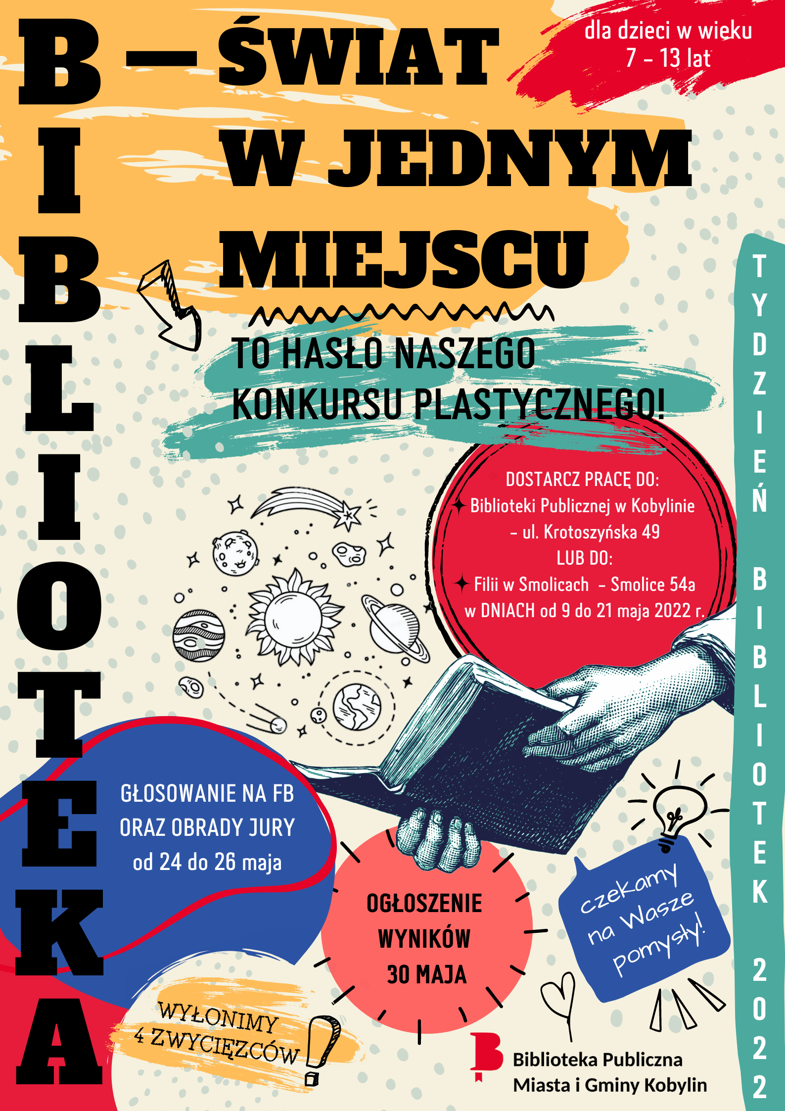 Plakat z informacją jak w treści