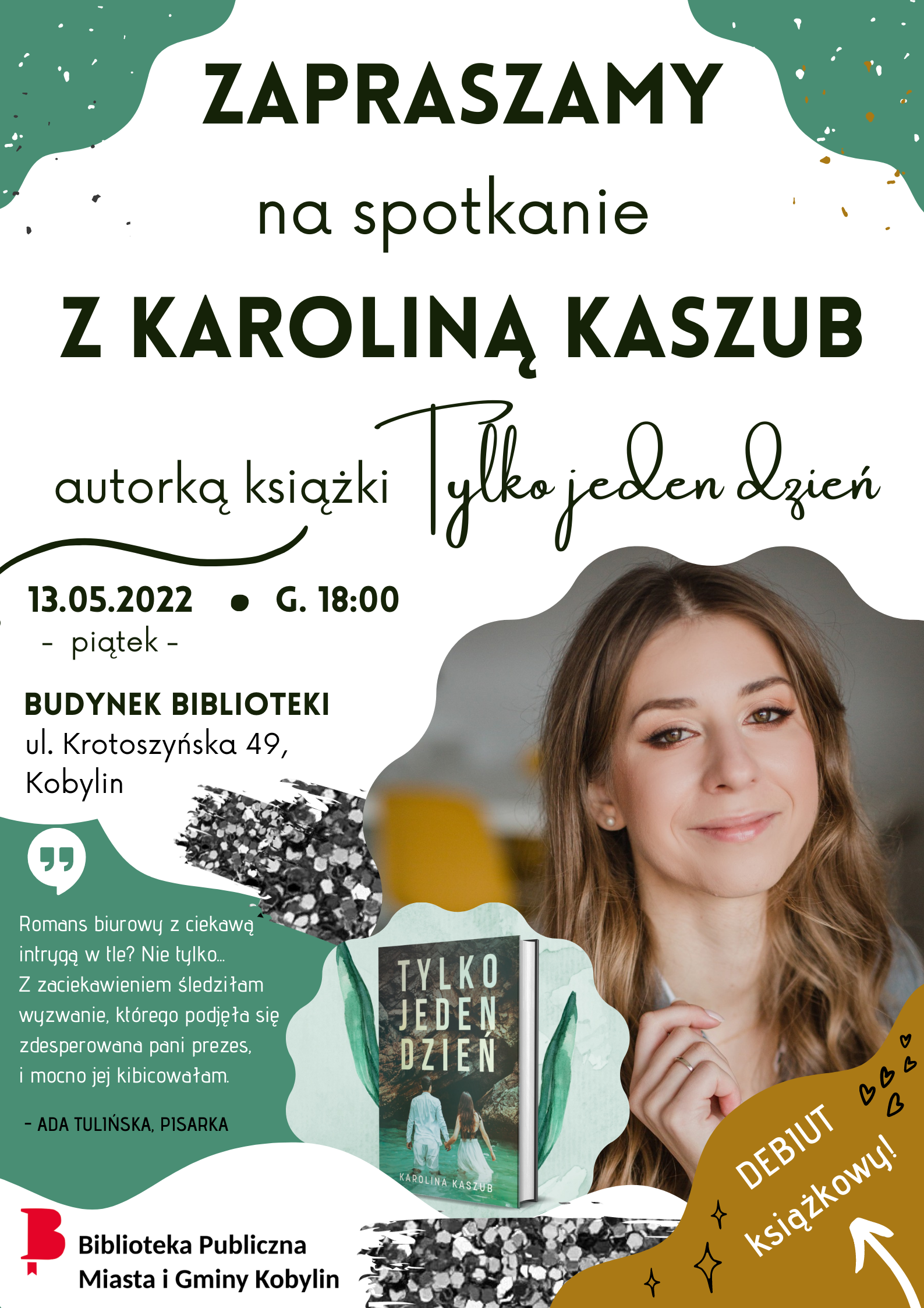 Plakat z informacją jak w treści