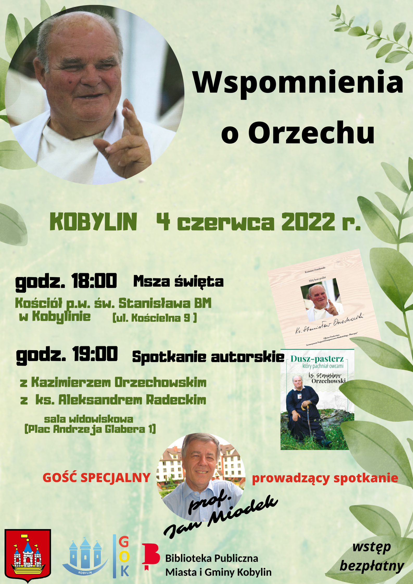 Plakat z informacją jak w treści