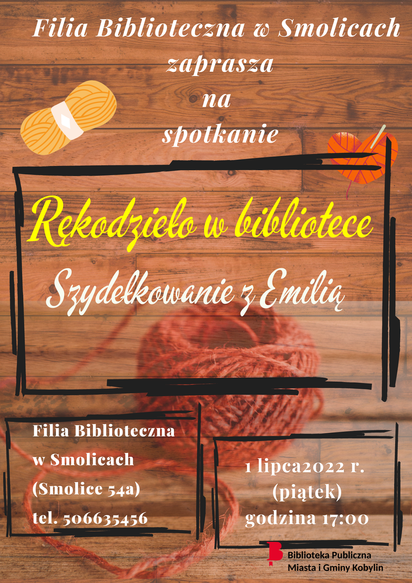 Plakat z informacją jak w treści