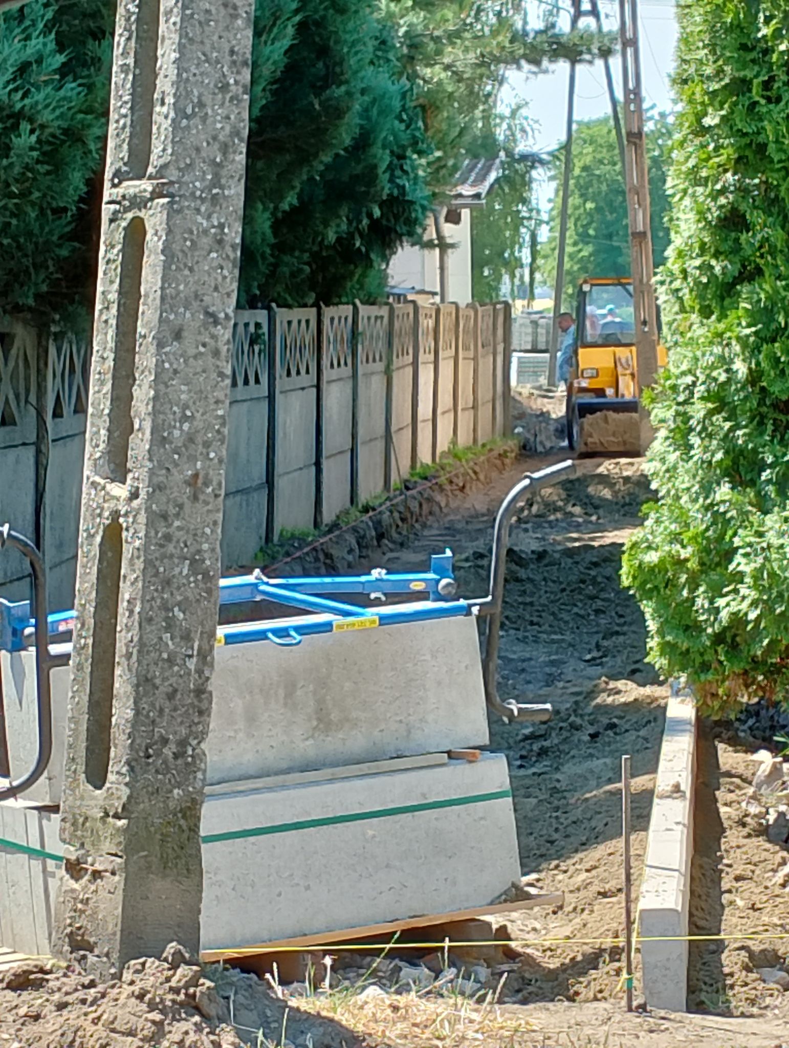 Prace nad budową łącznika ul. Rębiechowska i Sienkiewicza