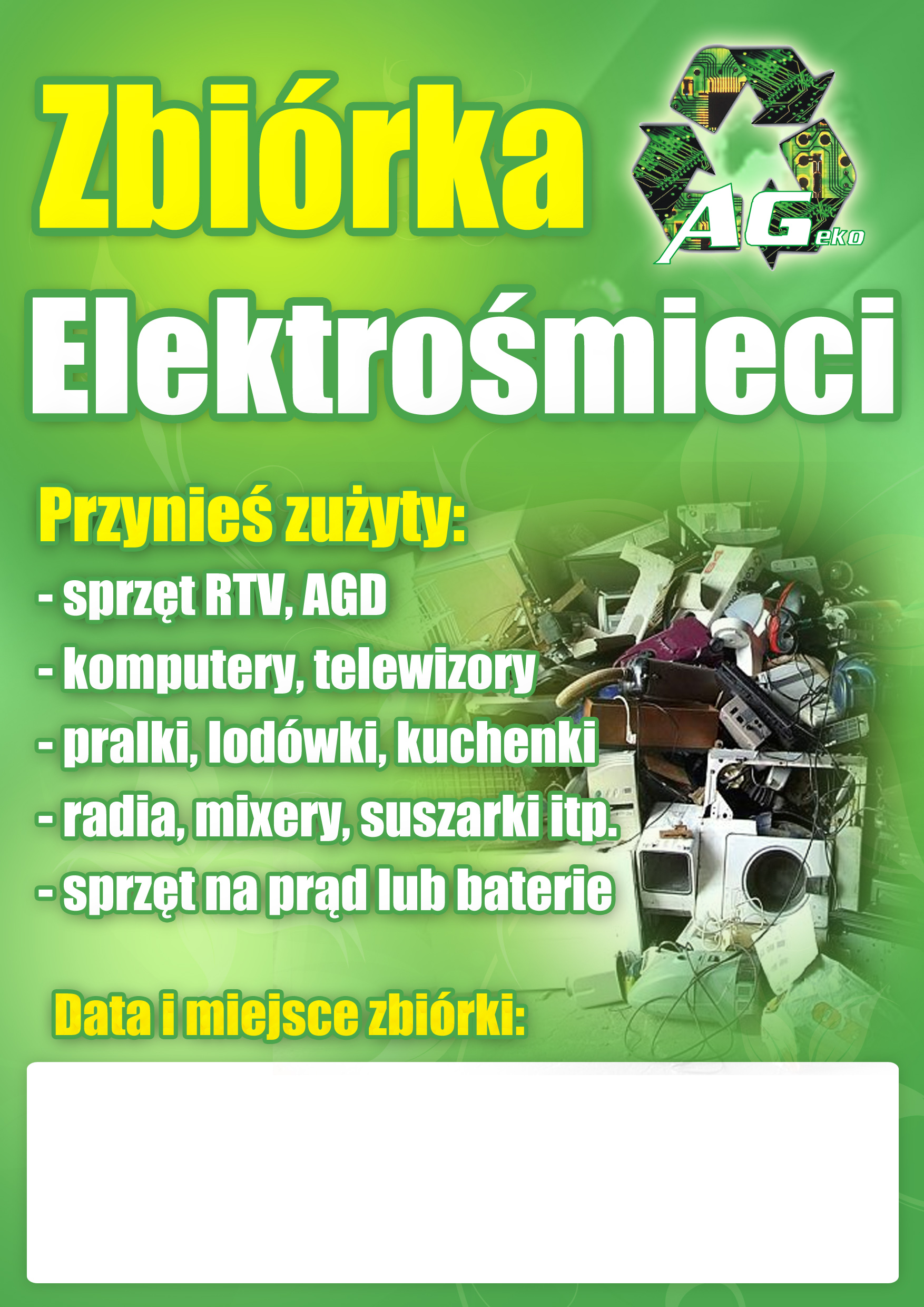 Plakat z informacją jak w treści