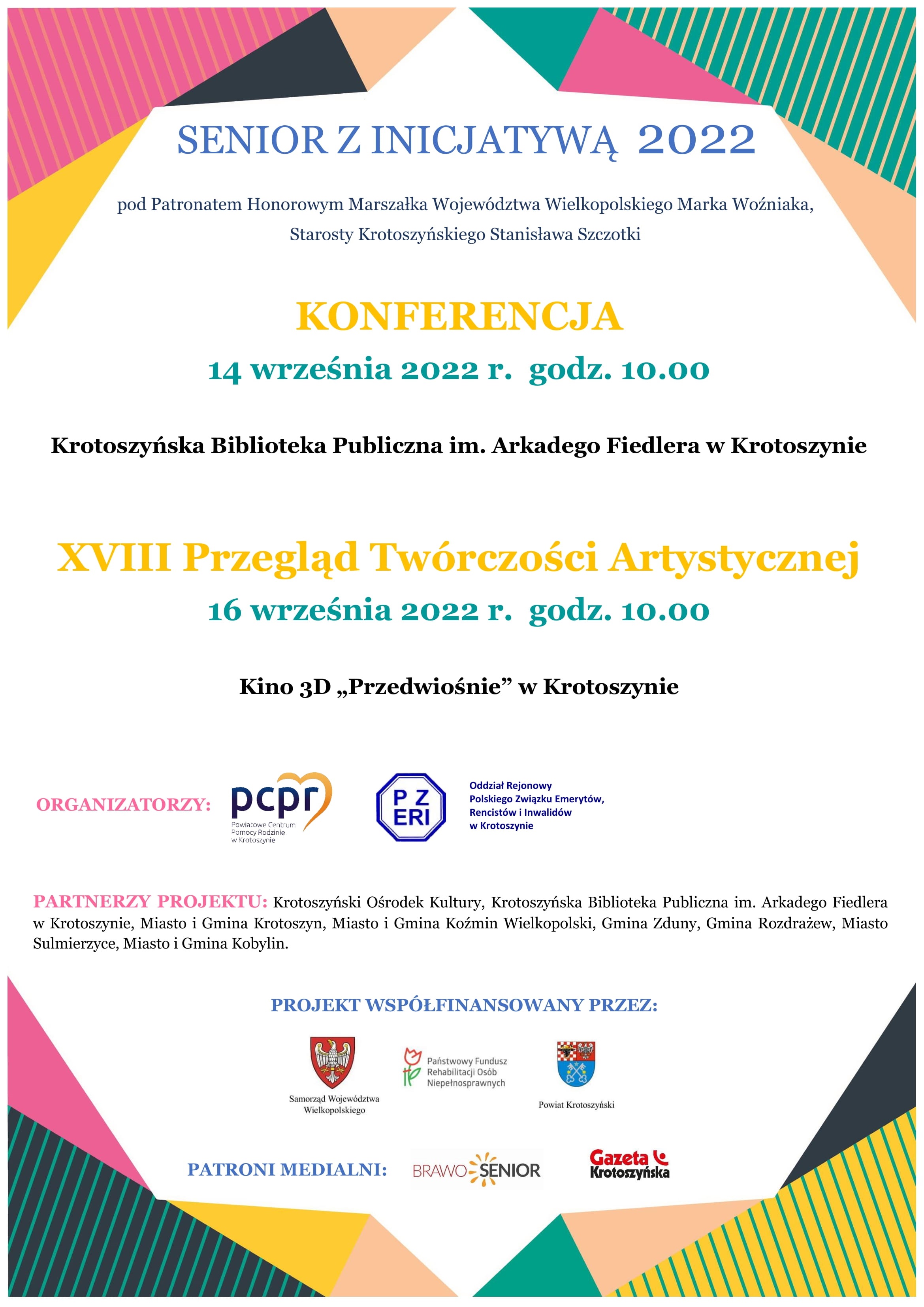 Plakat z informacją jak w treści