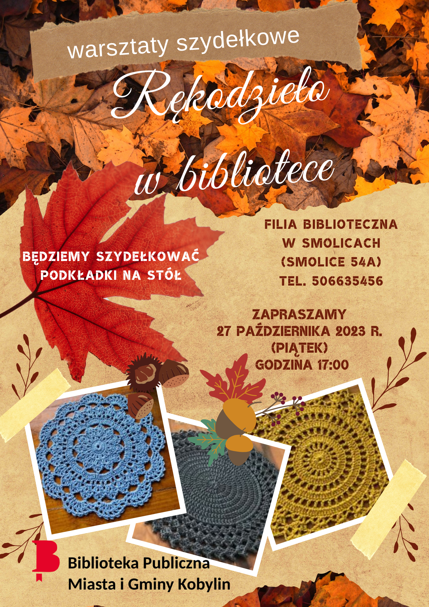 Plakat z informacją jak w treści