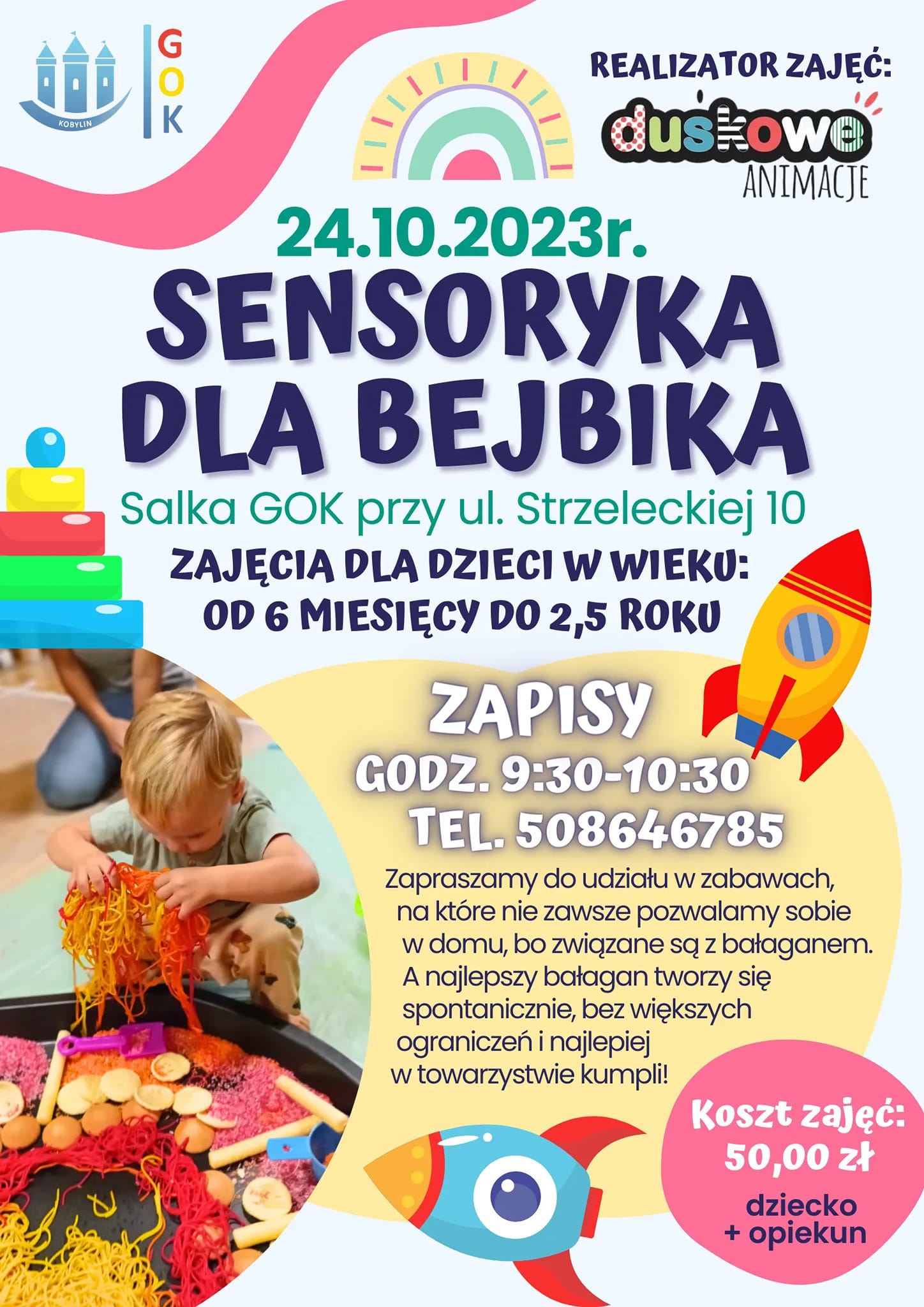 Plakat z informacją jak w treści