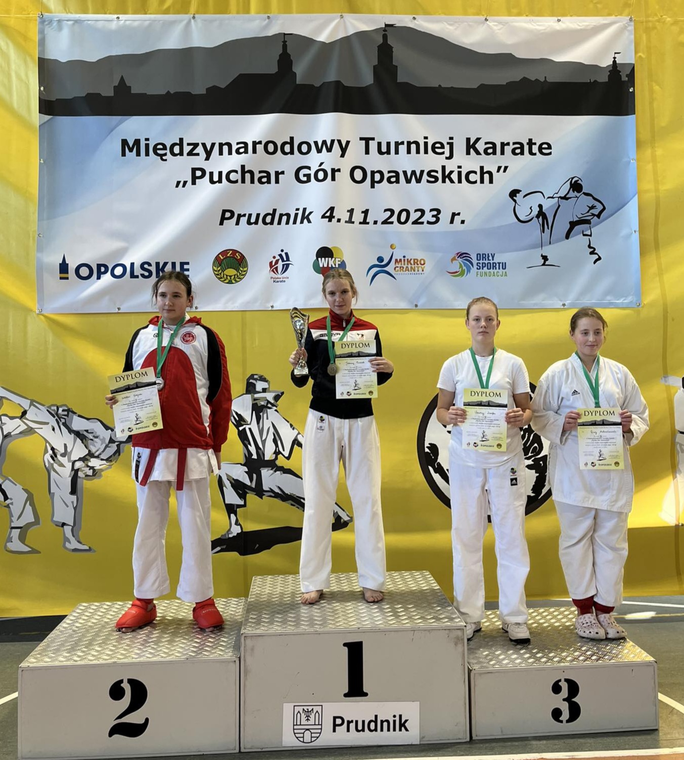 Uczestnicy zawodów UKEMI Kobylin