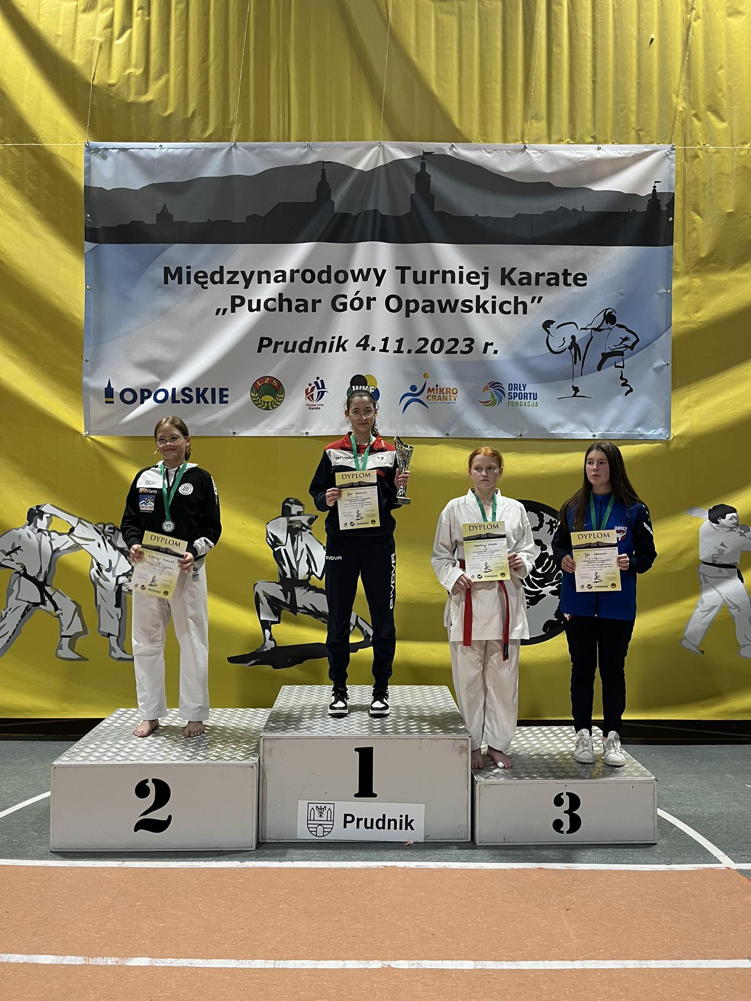 Uczestnicy zawodów UKEMI Kobylin