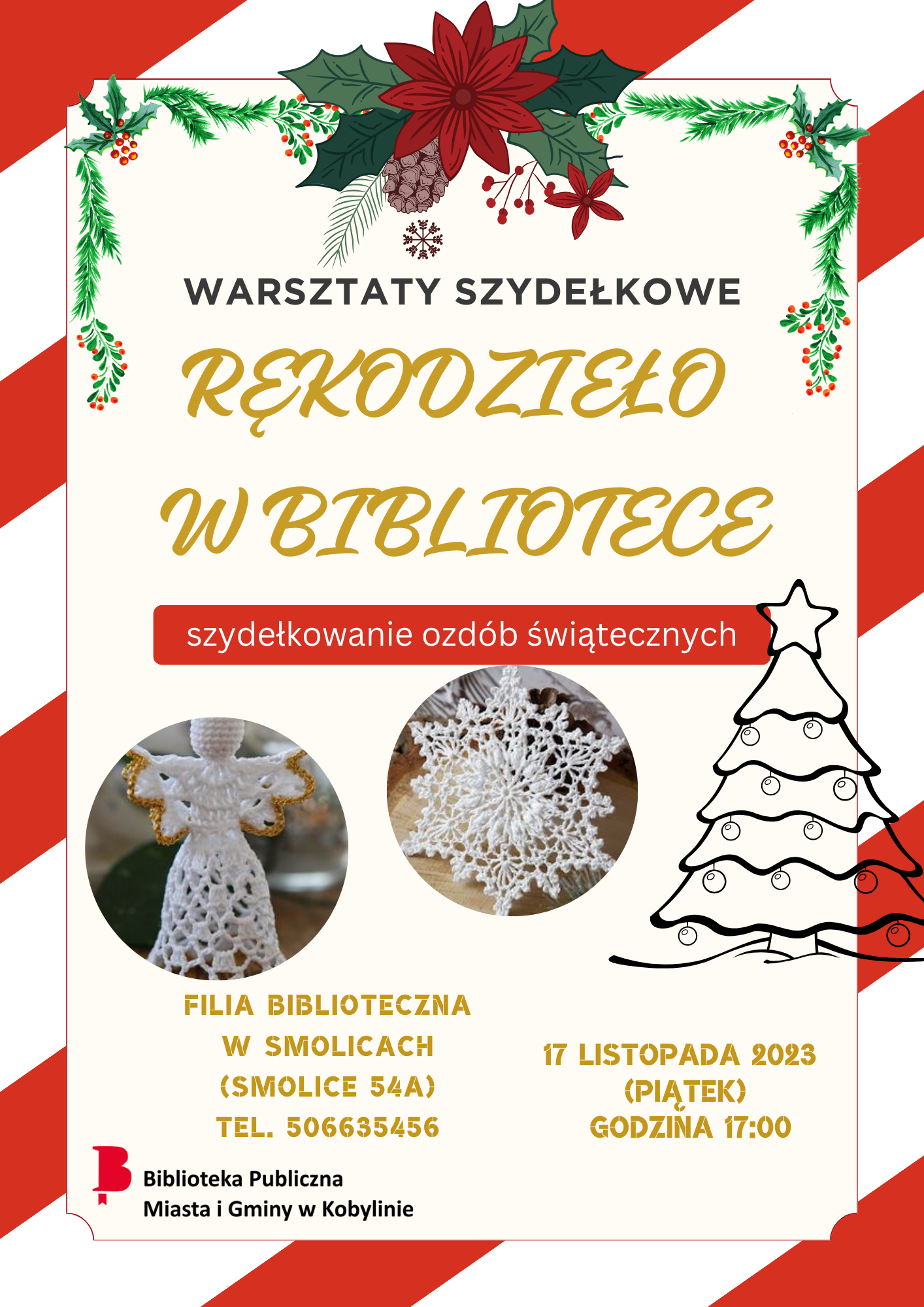 Plakat z informacją jak w treści
