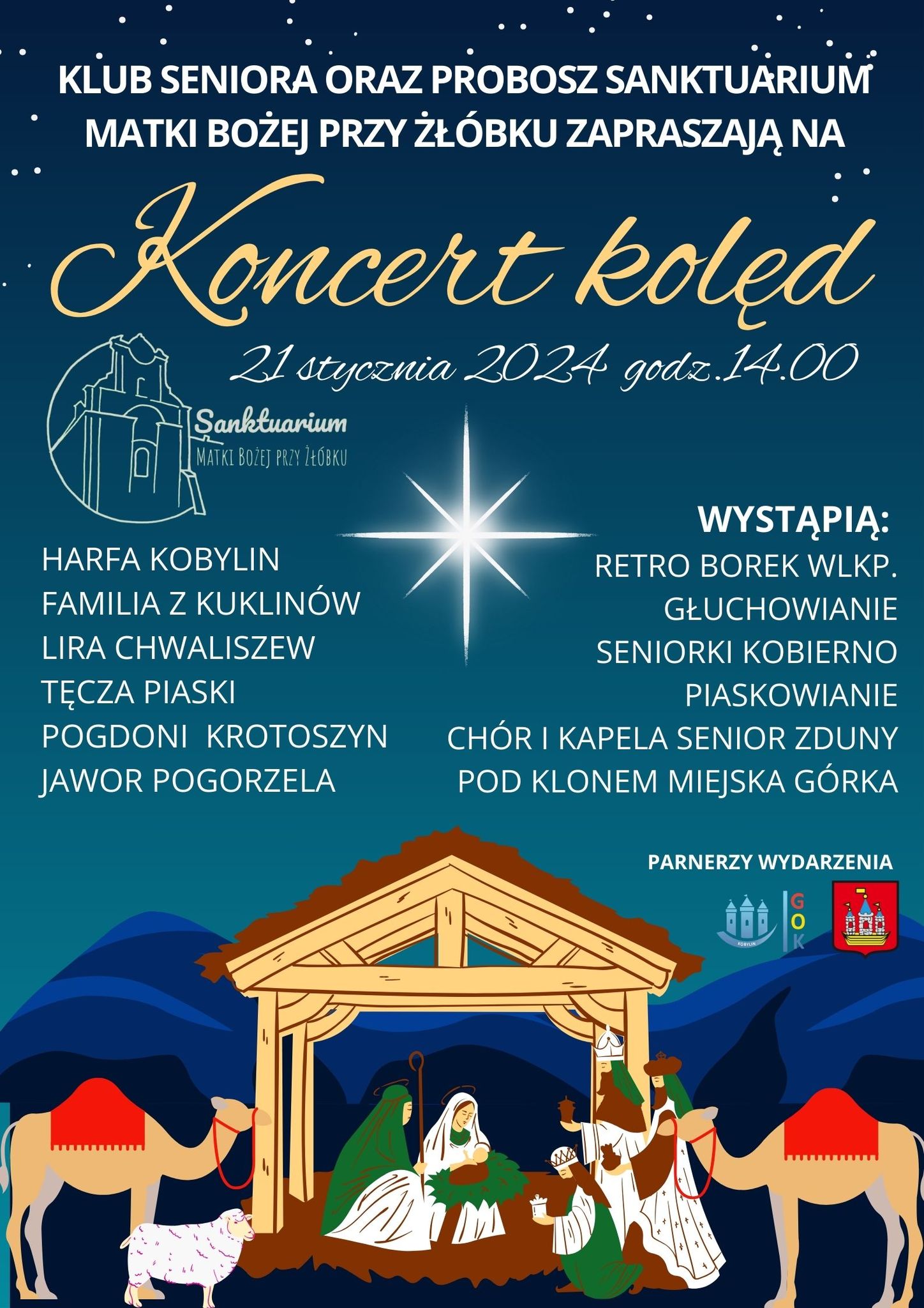 Plakat z informacją jak w treści
