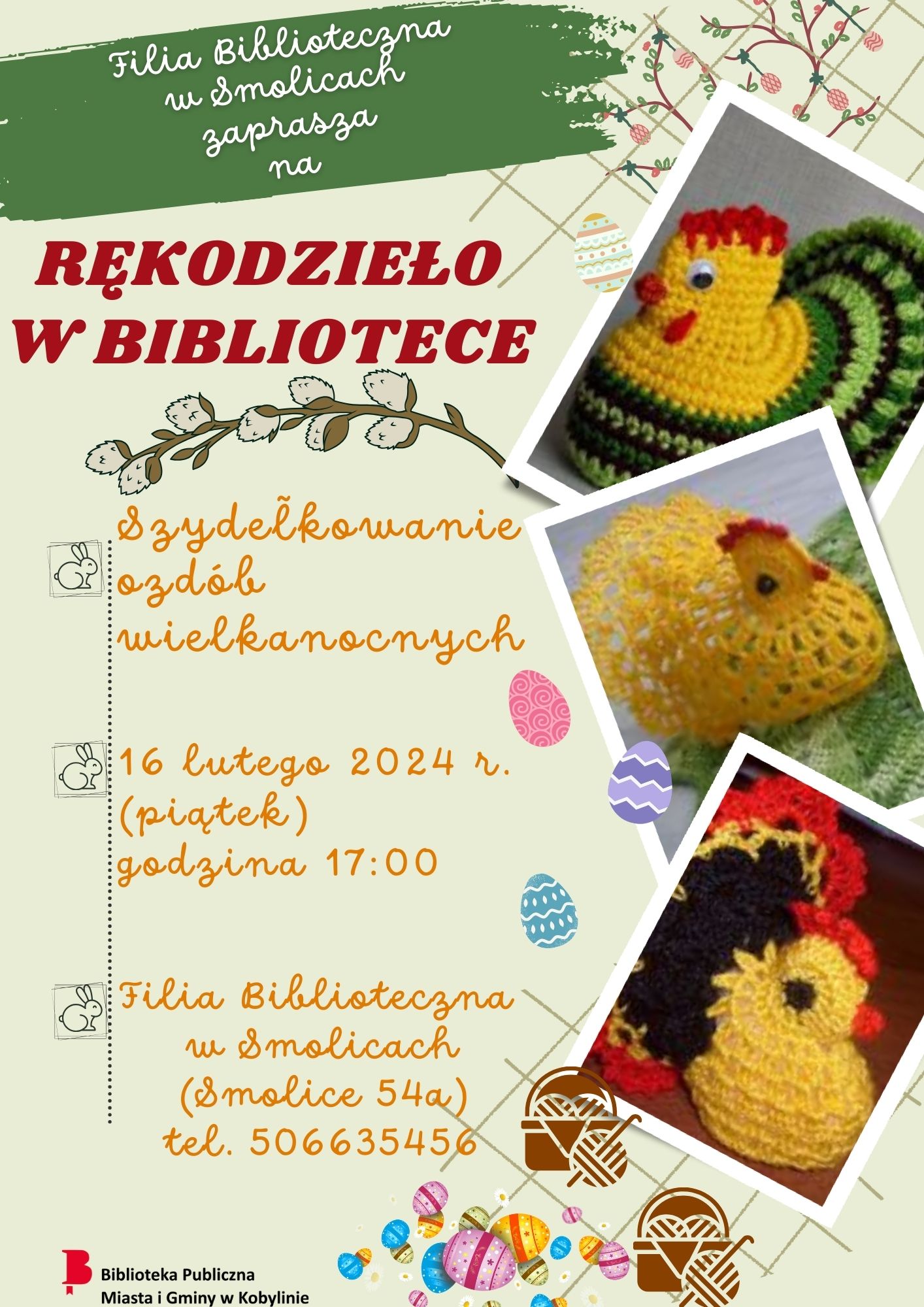Plakat z informacją jak w treści