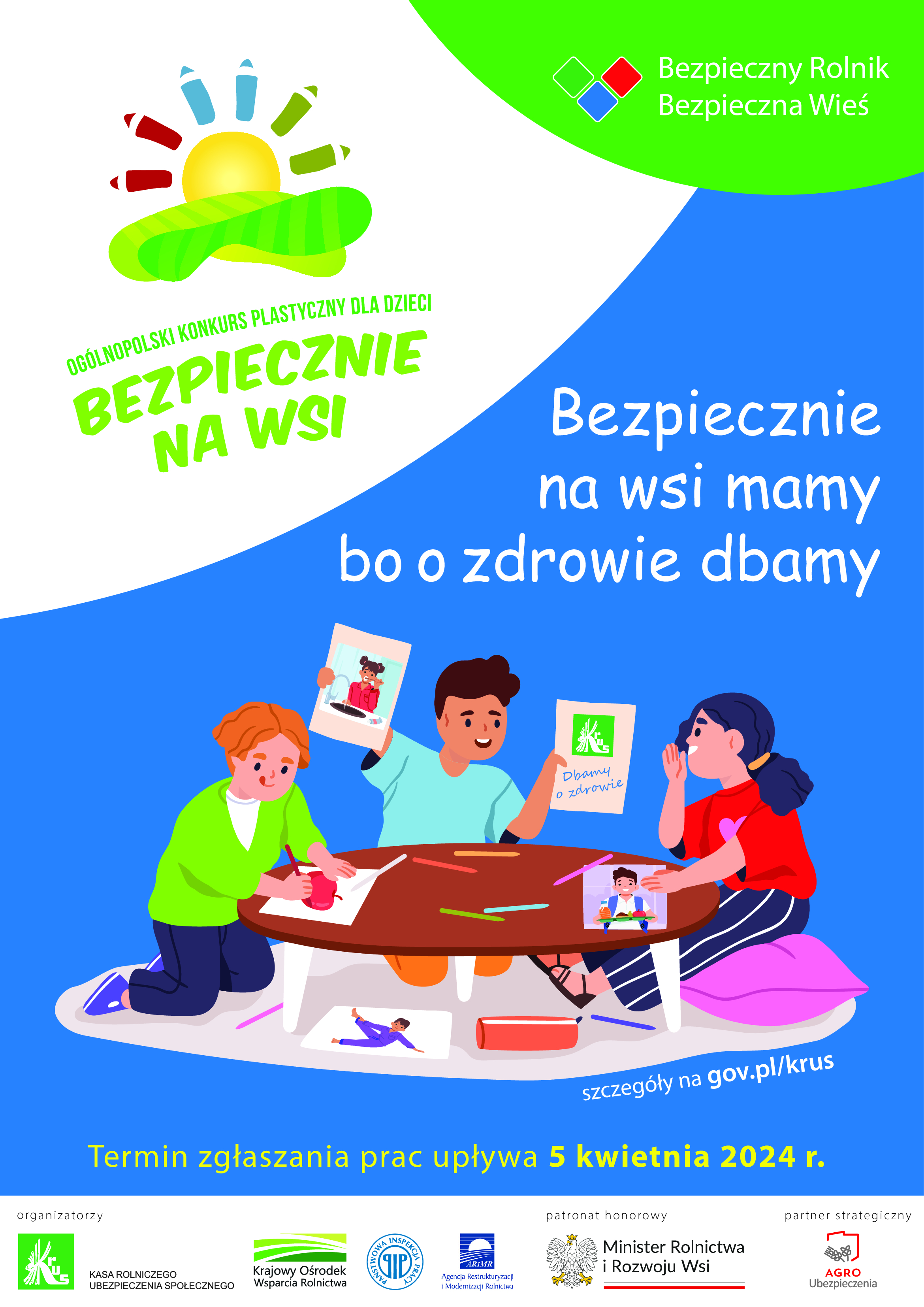 Ogólnopolski Konkurs Plastyczny Bezpiecznie na Wsi
