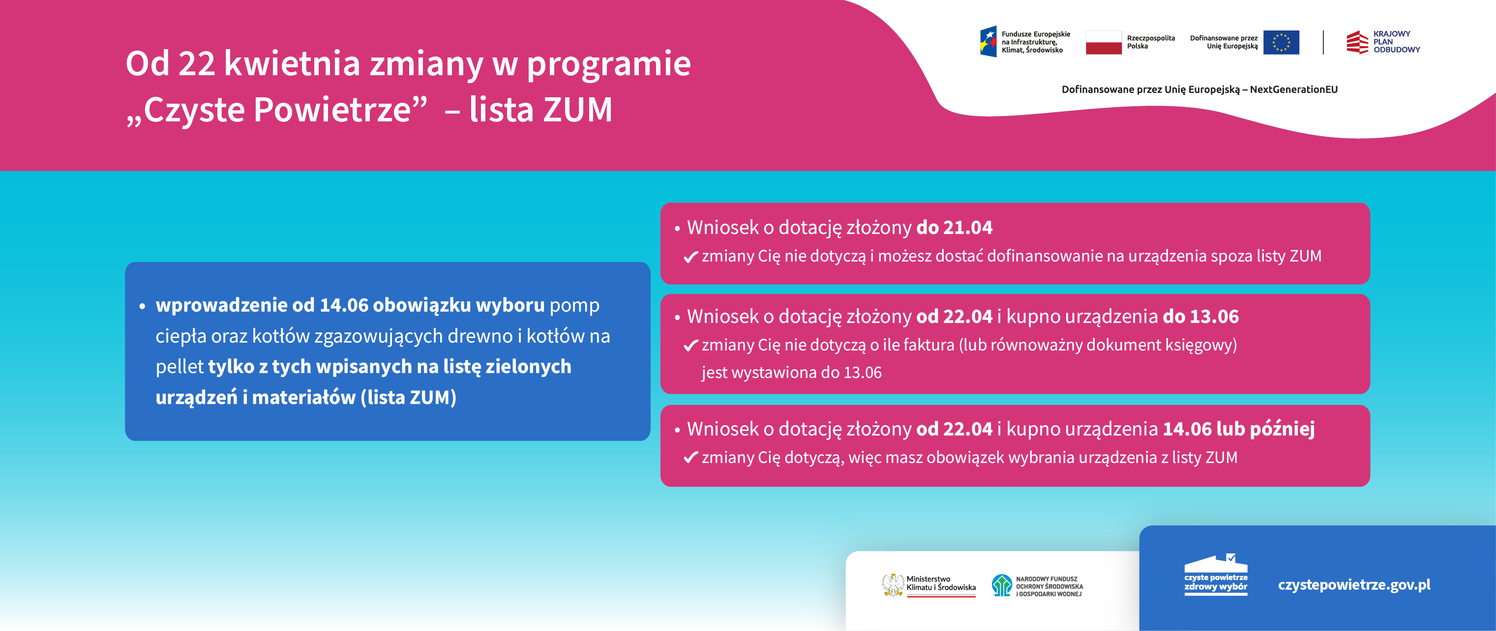 zmiany w Czystym Powietrzu