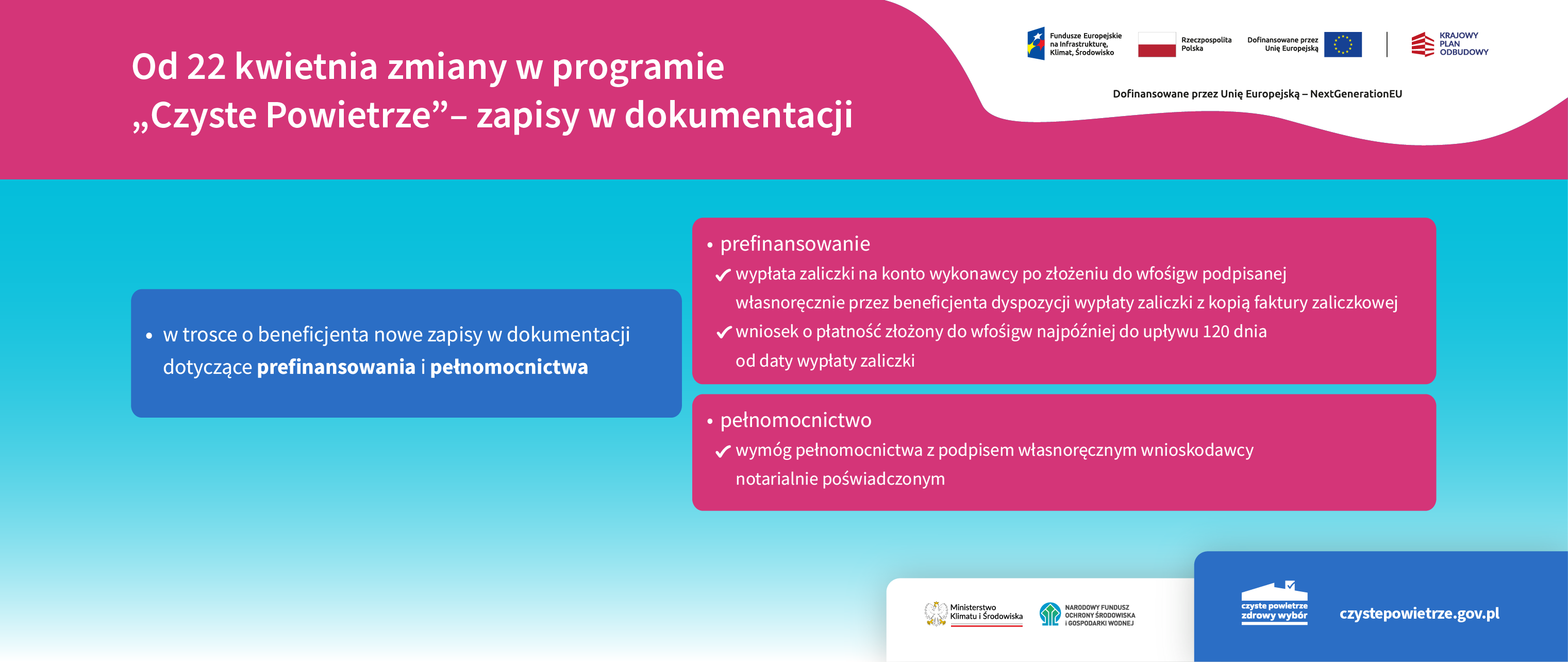 zmiany w Czystym Powietrzu