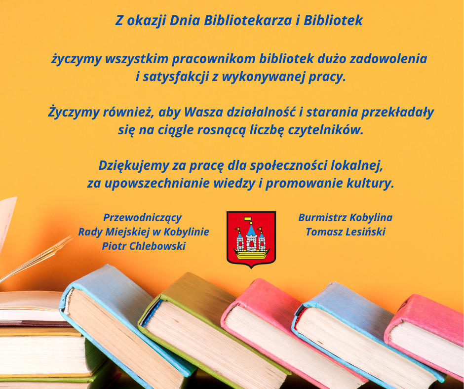 Dzień Bibliotekarza i Bibliotek