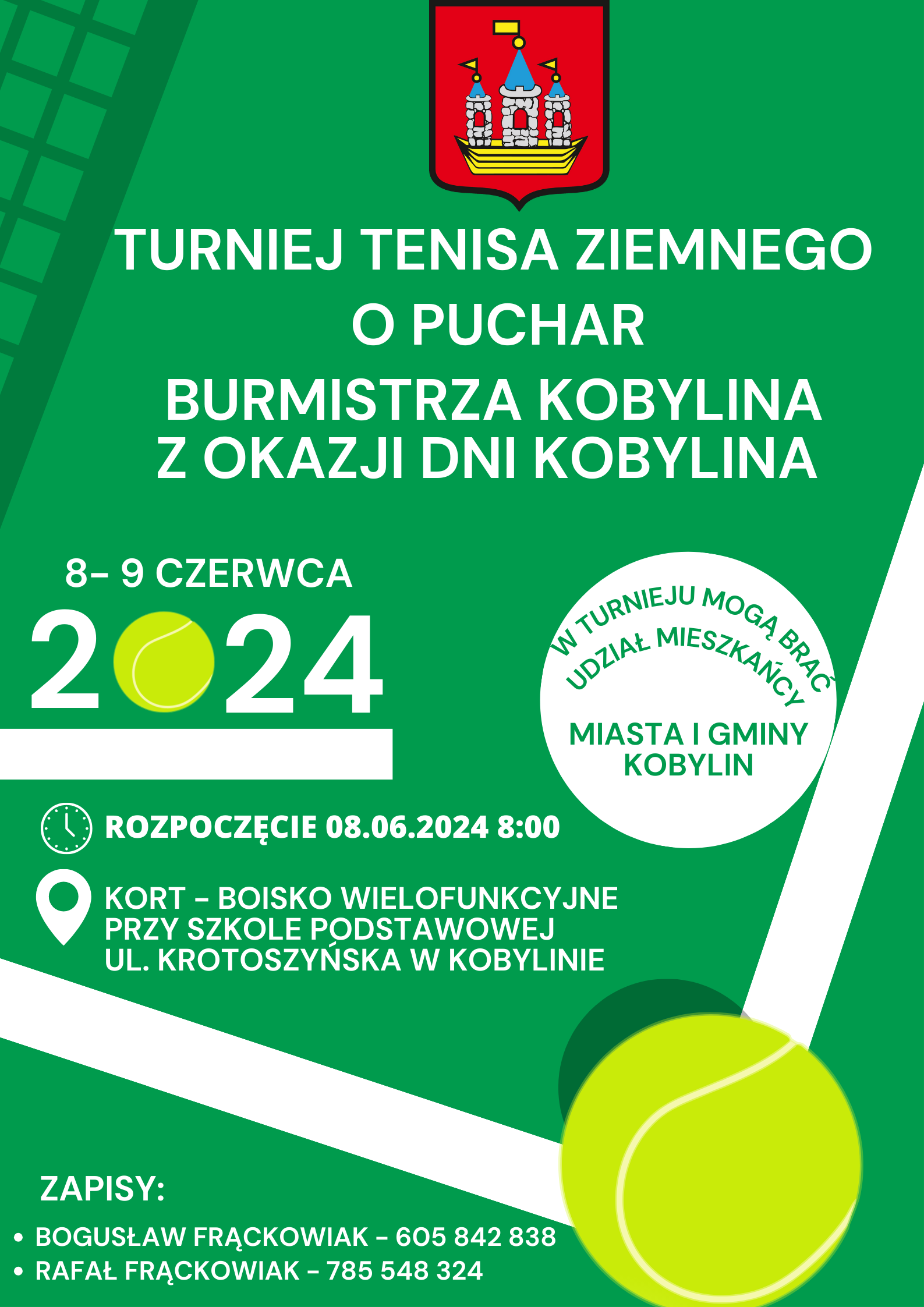 Plakat z informacją jak w treści 