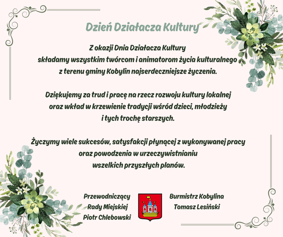 Plakat z informacją jak w treści