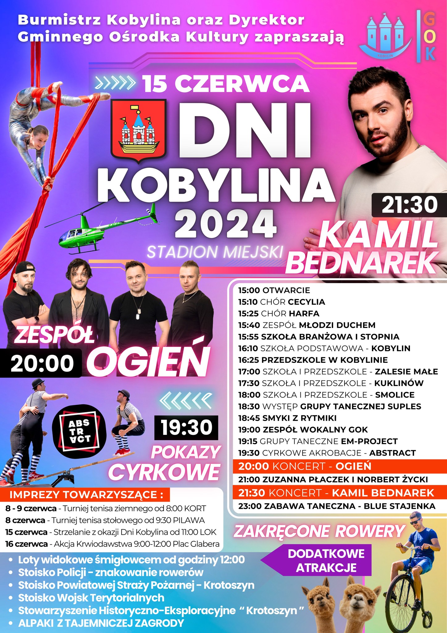 Plakat z informacją jak w treści