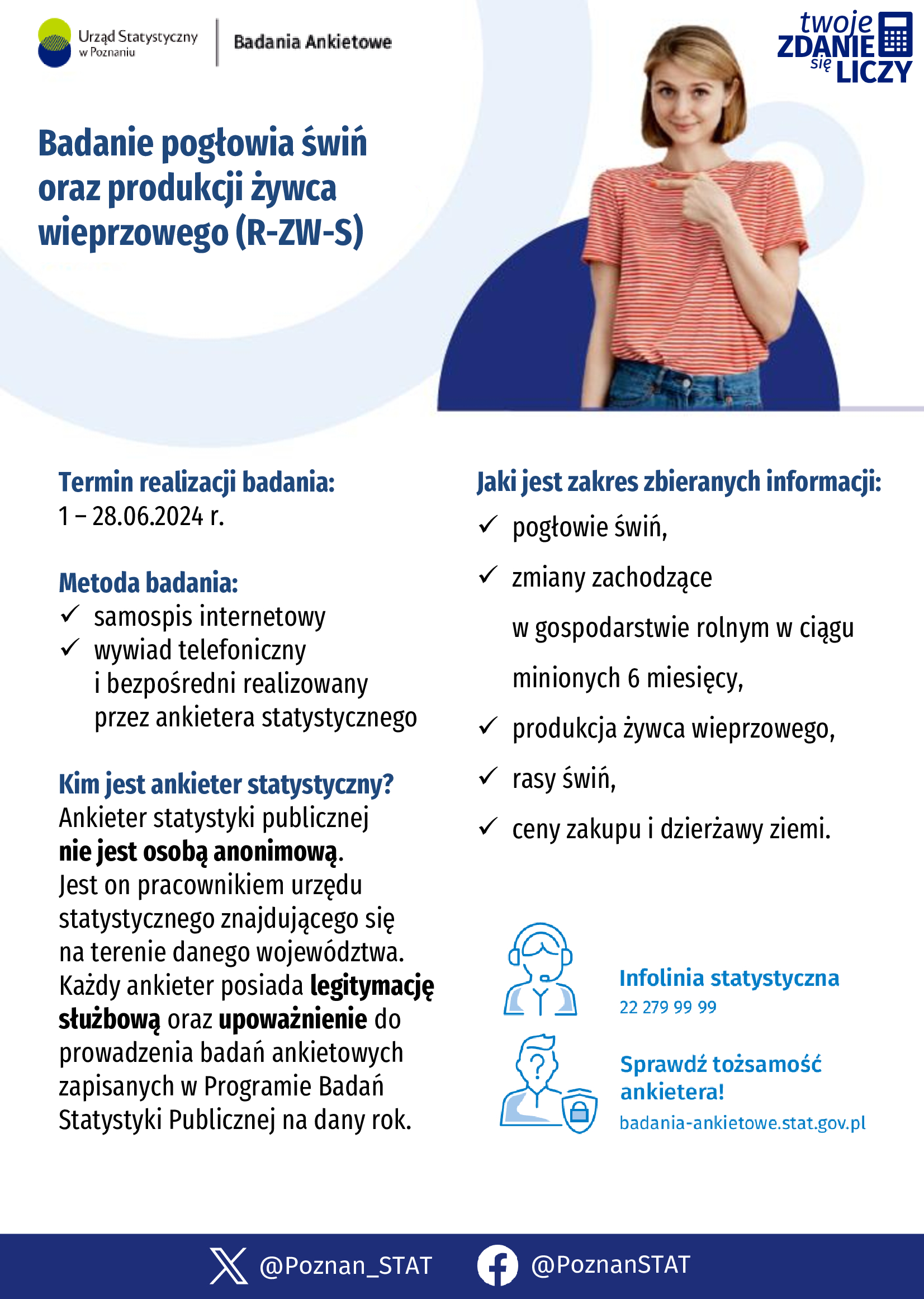 Plakat z informacją jak w treści