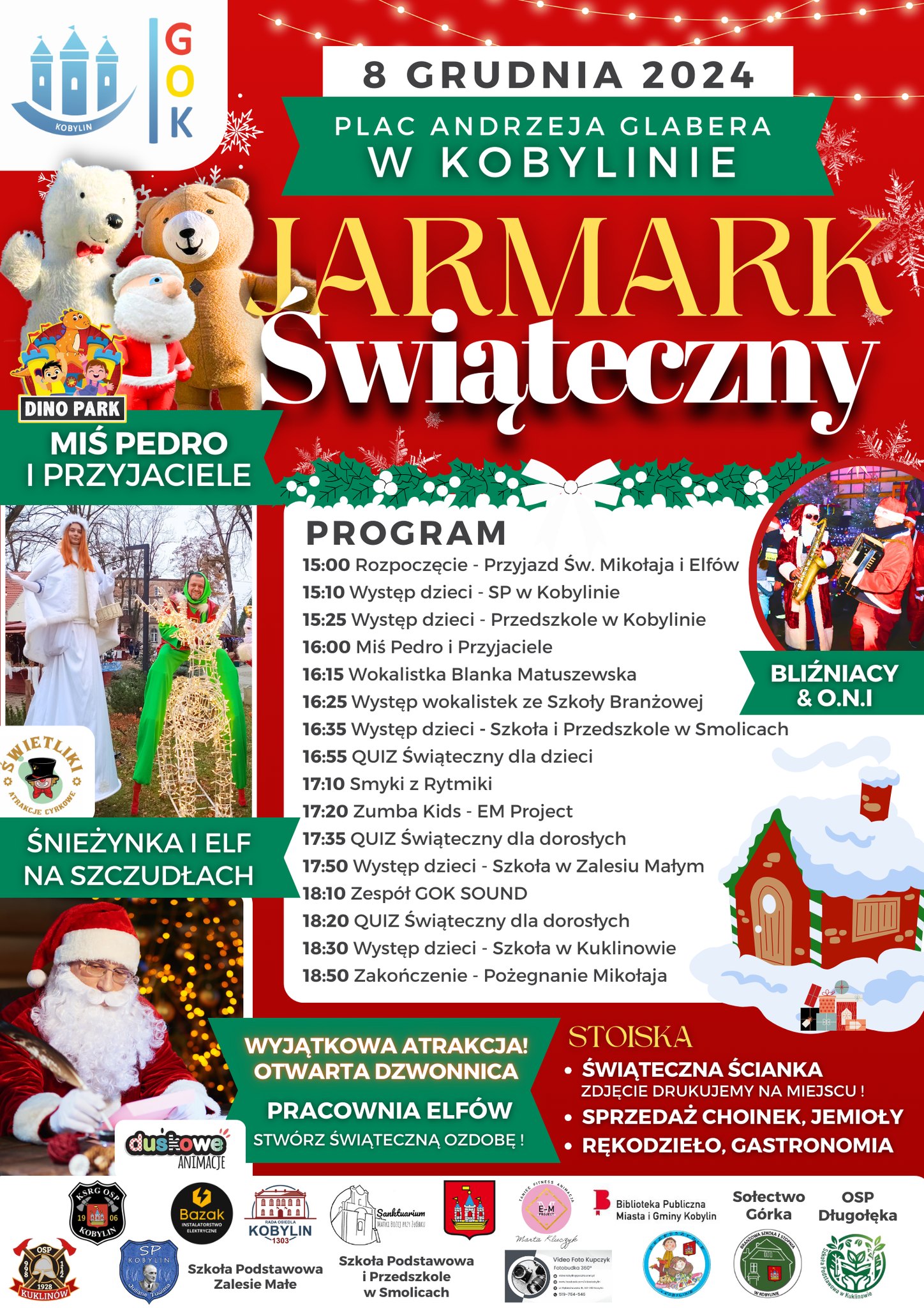 Plakat z informacją jak w treści