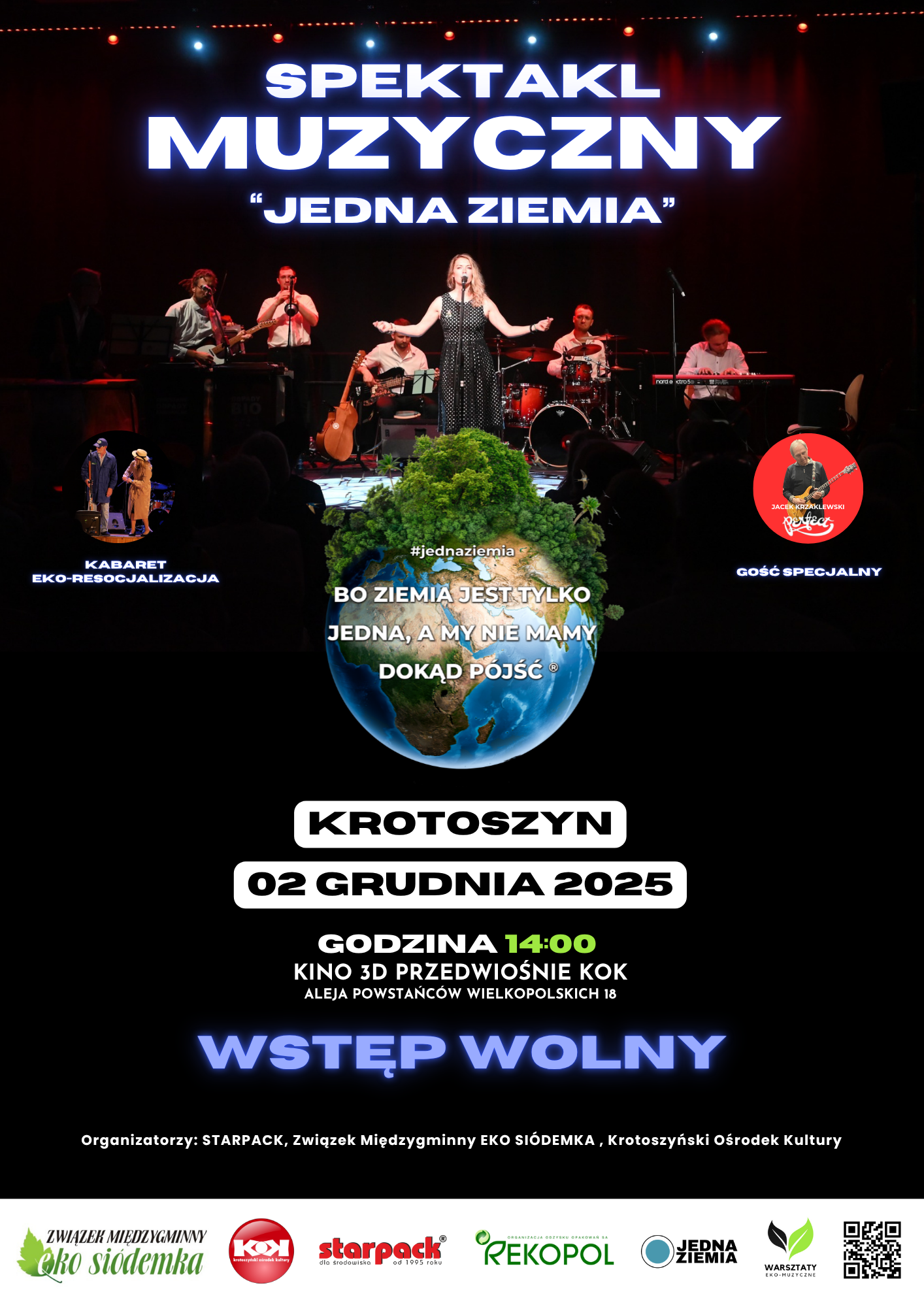 Plakat z informacją