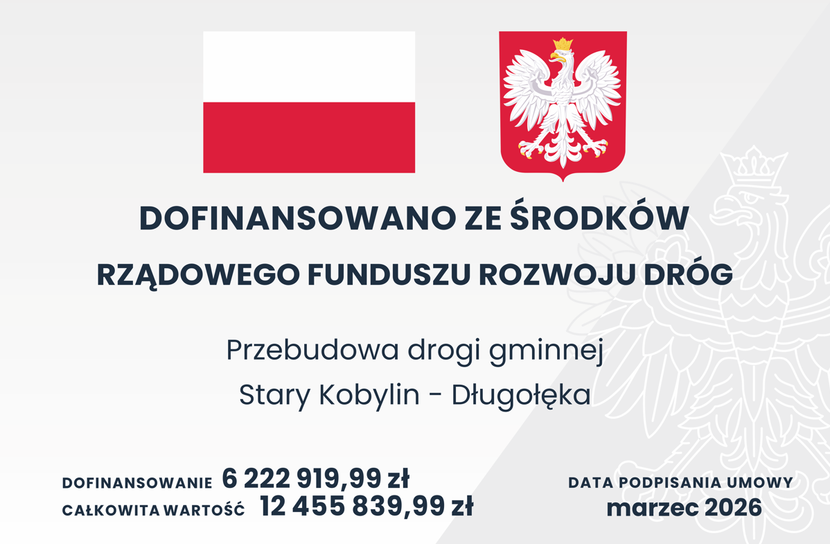ytablica informacyjna Droga Kobylin - Długołęka