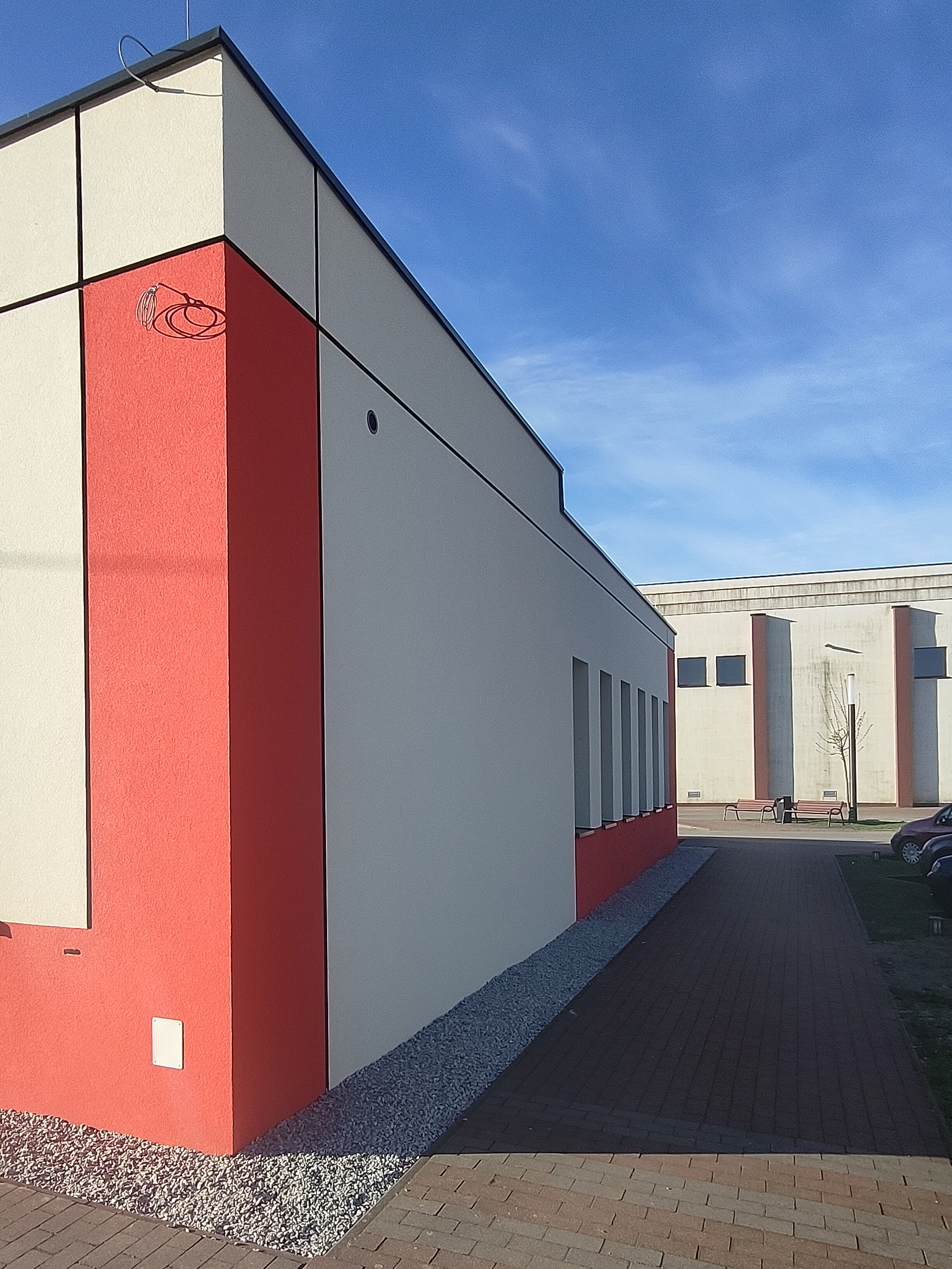 elewacja remizy OSP w Kobylinie