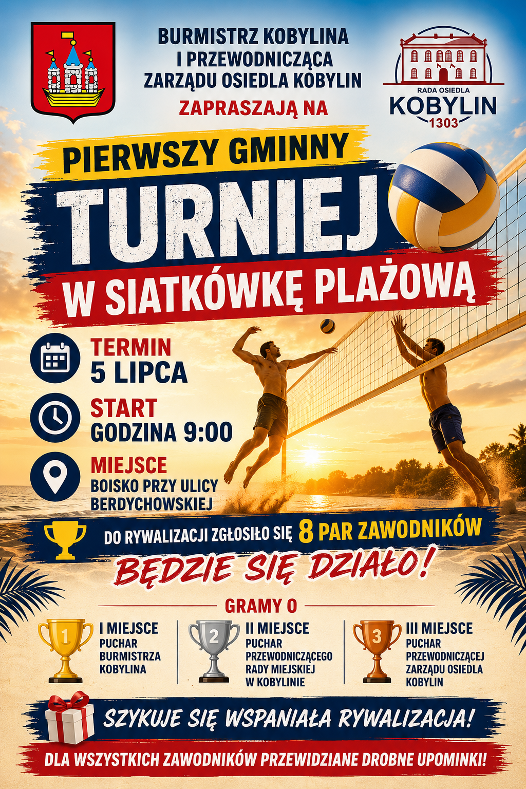 Plakat z informacją